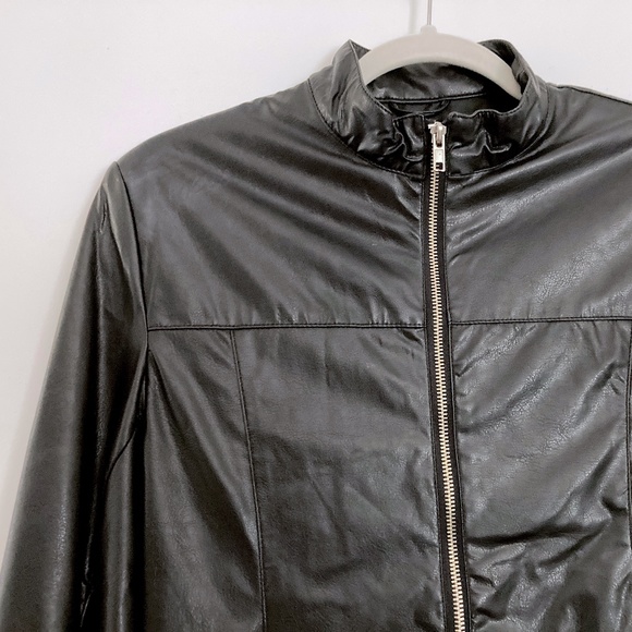 Caroline Morgan faux leather jacket - Picture 4 of 9